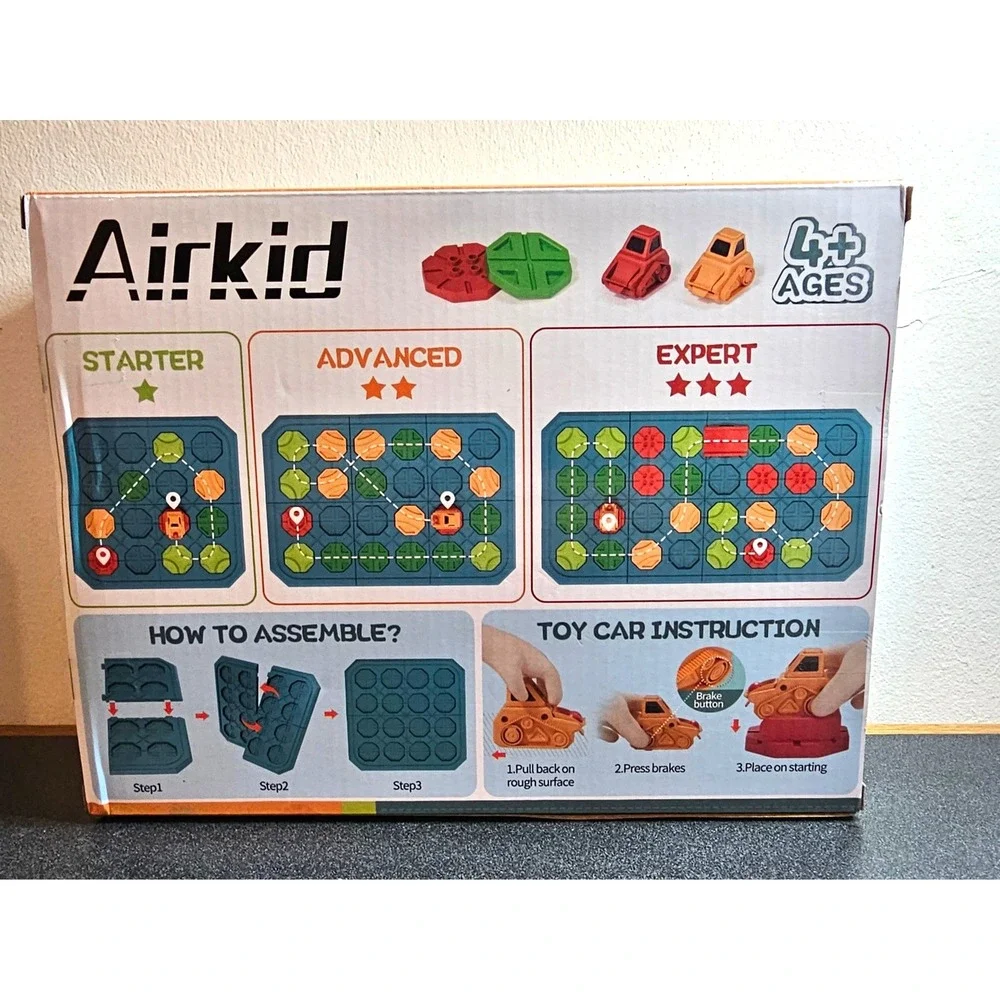 Airkid Puzzle‎ Board Game STEM Educational Toy 180+ Challenges C2203 Ages 4+ NEW